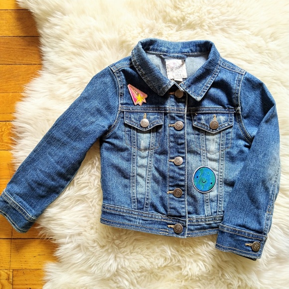 The Children's Place Other - Girl's Children's Place Denim Jean Jacket Patches
